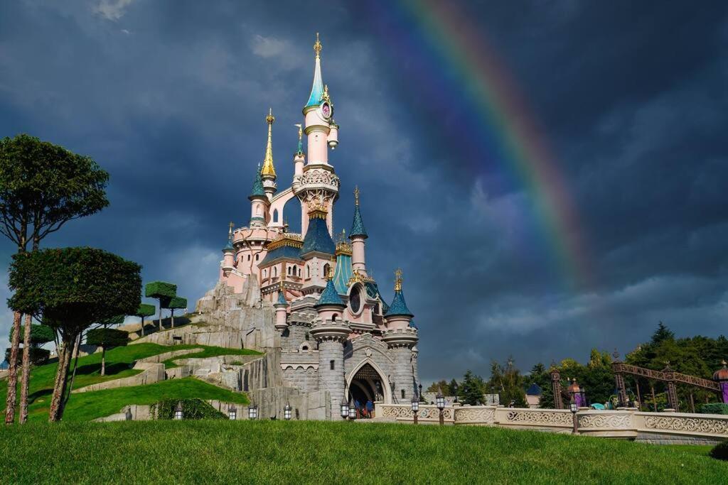 Appartement Chic 5 Min Disneyland/Vallee Village Serris Exterior foto